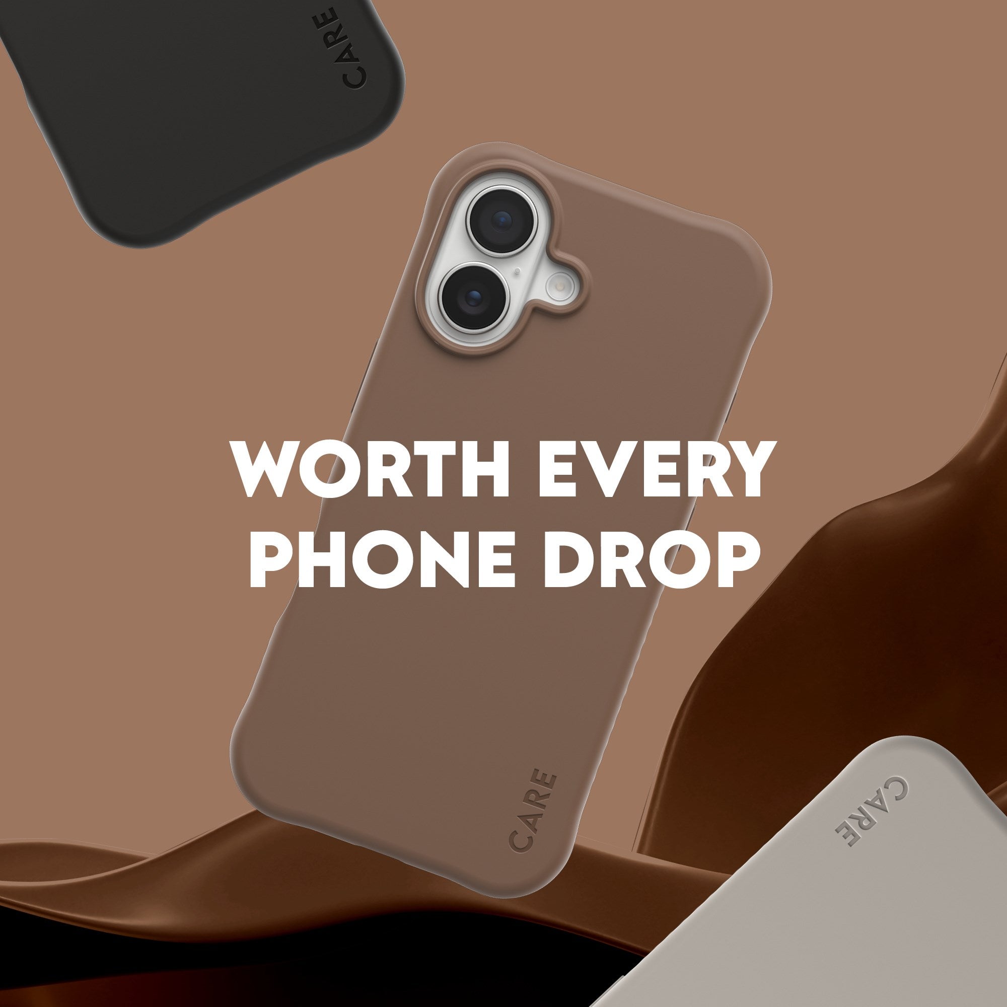 CARE™ by PanzerGlass® Samba Case Espresso w. MagSafe iPhone 17